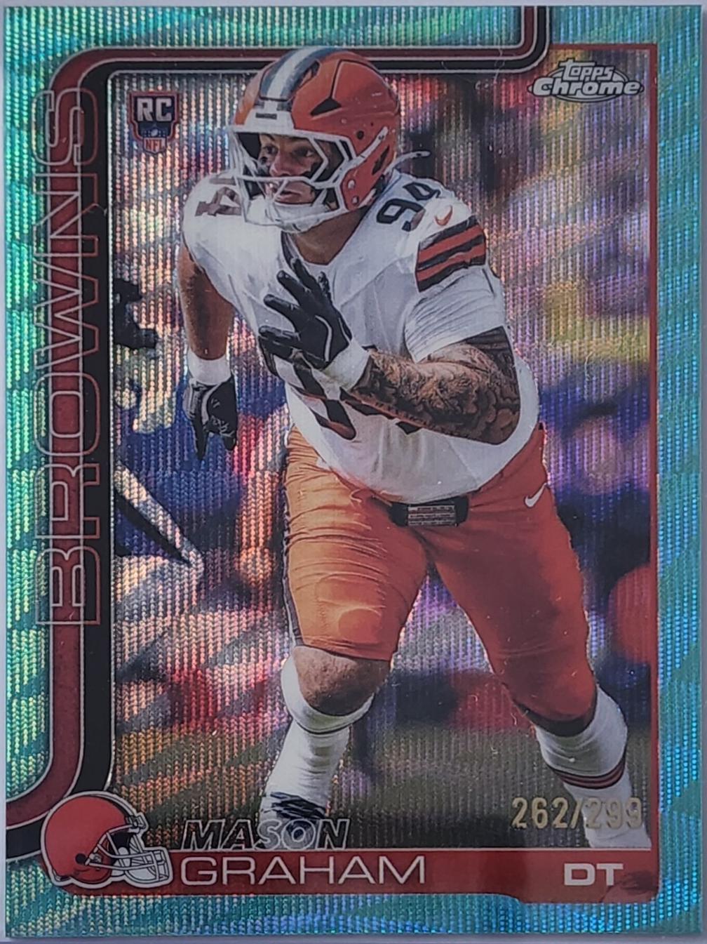 Mason Graham [Teal Wave] #302