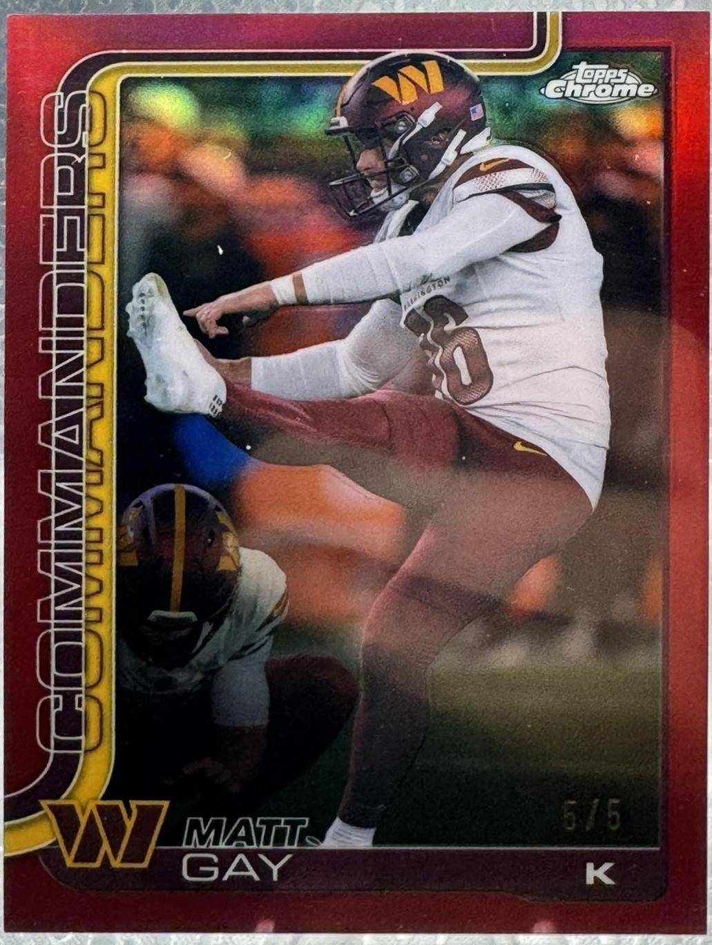 Matt Gay [Red Refractor] #300
