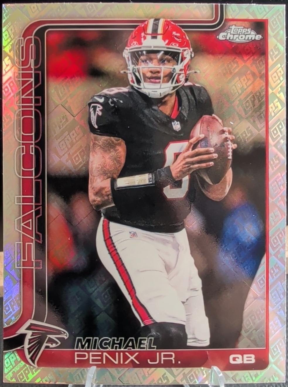 Michael Penix Jr. [Topps Refractor] #15