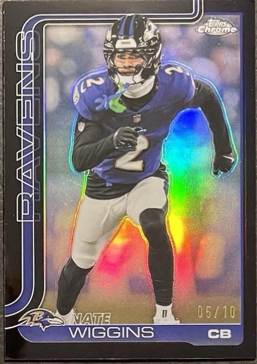 Nate Wiggins [Black Refractor] #28