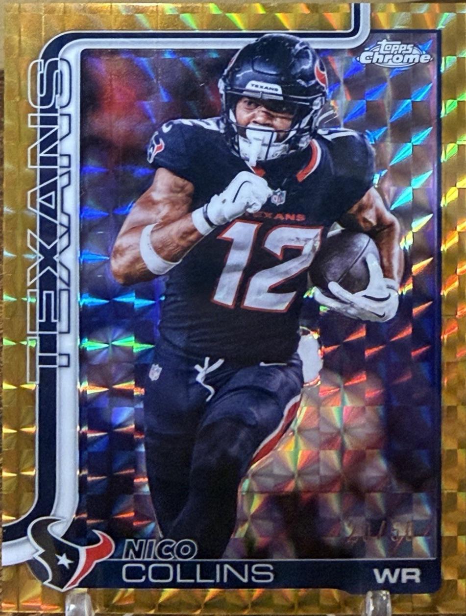 Nico Collins [Gold Geometric Refractor] #115