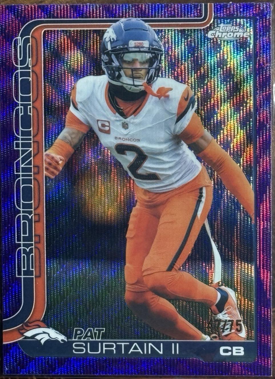 Pat Surtain II [Purple Wave Refractor] #93
