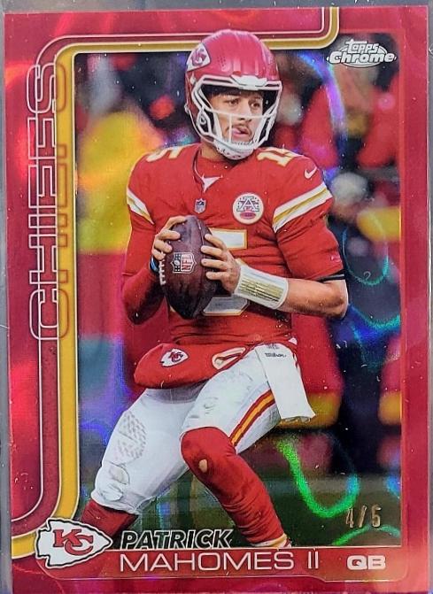Patrick Mahomes II [Red Refractor] #148
