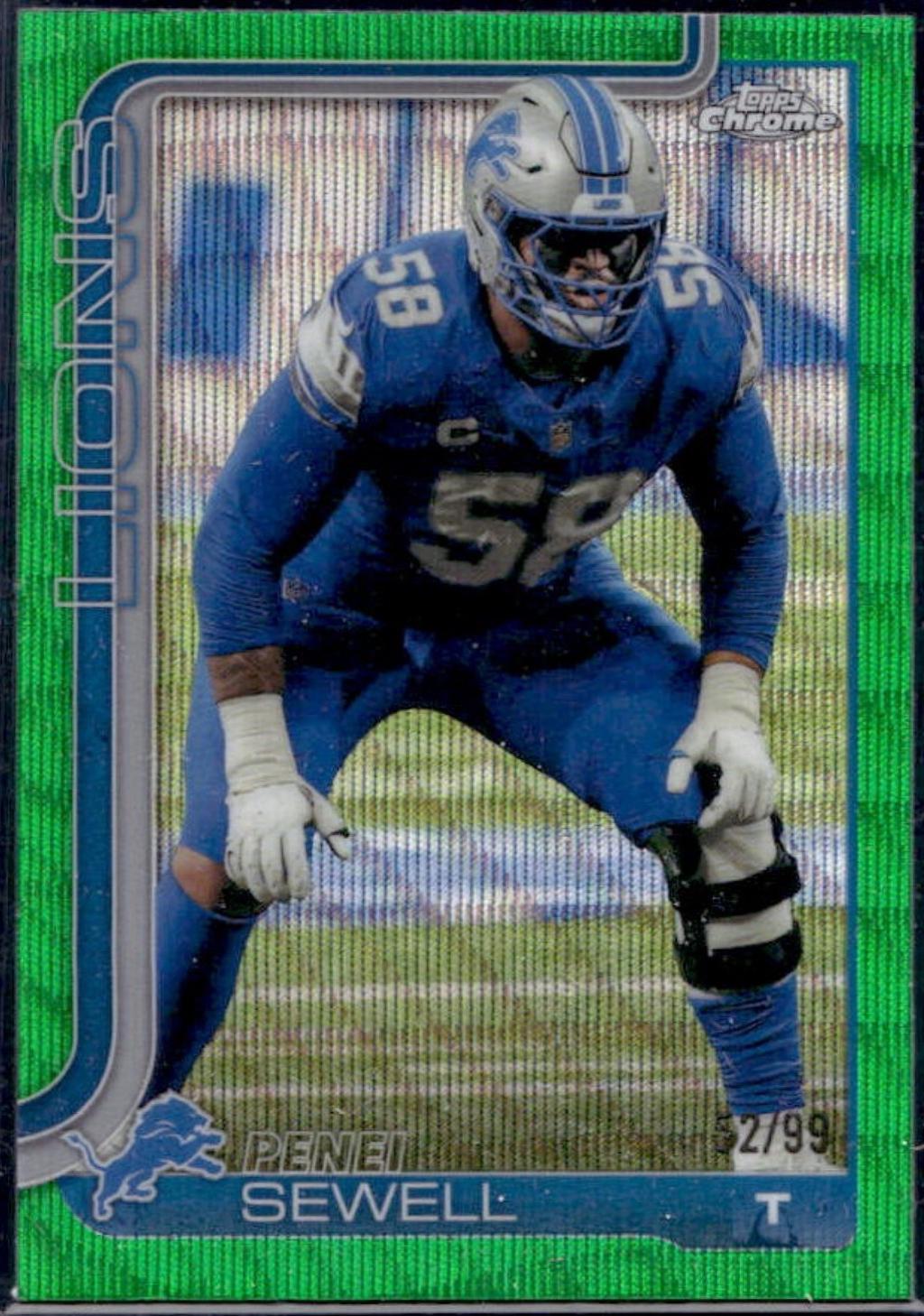 Penei Sewell [Green Wave Refractor] #99