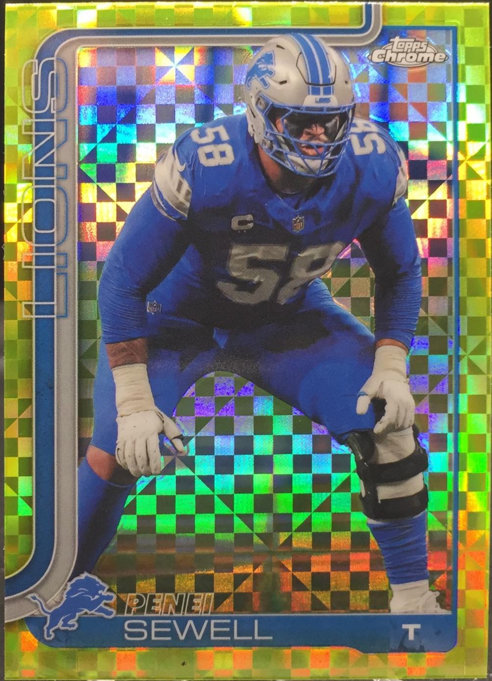 Penei Sewell [X-Fractor Green] #99