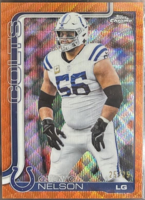Quenton Nelson [Leather Orange] #144