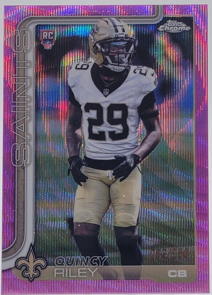 Quincy Riley [Pink Wave Refractor] #369