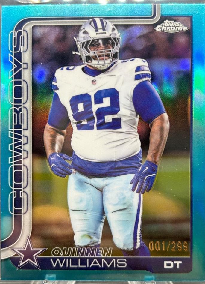 Quinnen Williams [Teal Refractor] #72