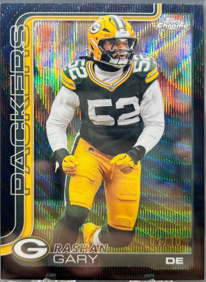 Rashan Gary [Black Wave Refractor] #111