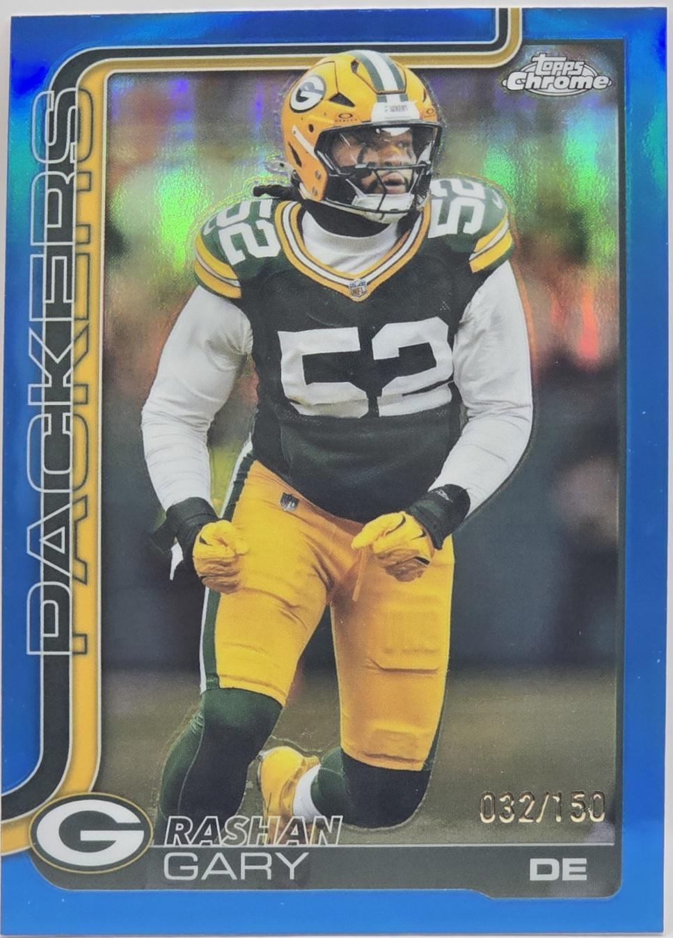 Rashan Gary [Blue Refractor] #111