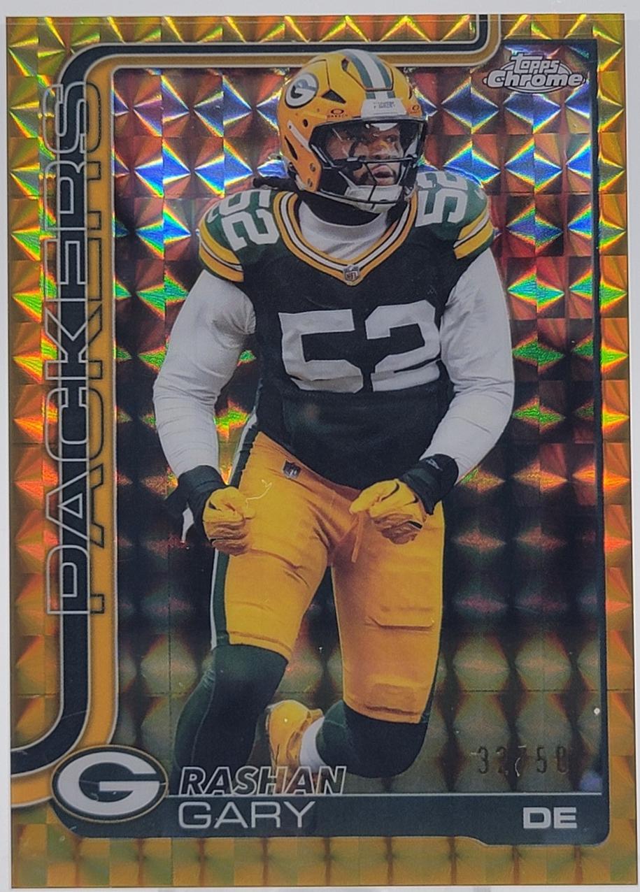 Rashan Gary [Gold Geometric Refractor] #111