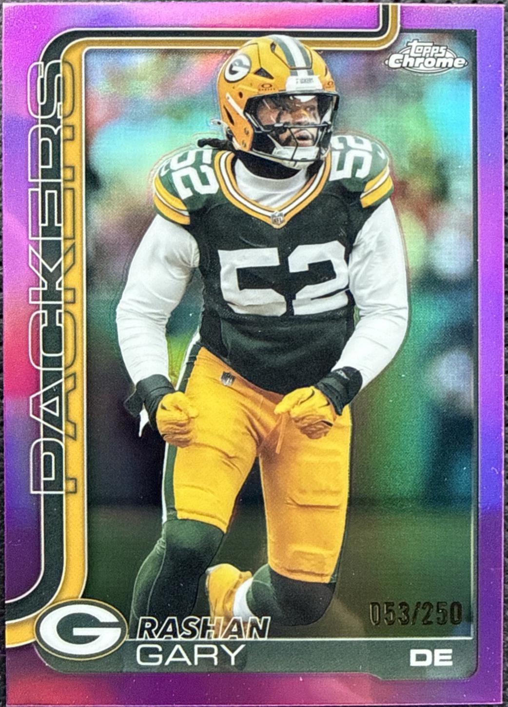 Rashan Gary [Pink Refractor] #111