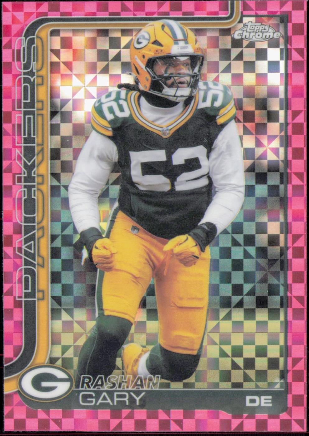 Rashan Gary [X-Fractor Pink] #111