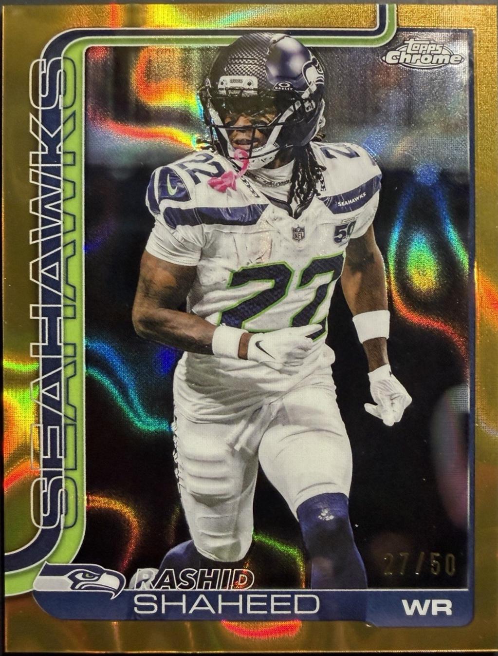 Rashid Shaheed [Gold Refractor] #218