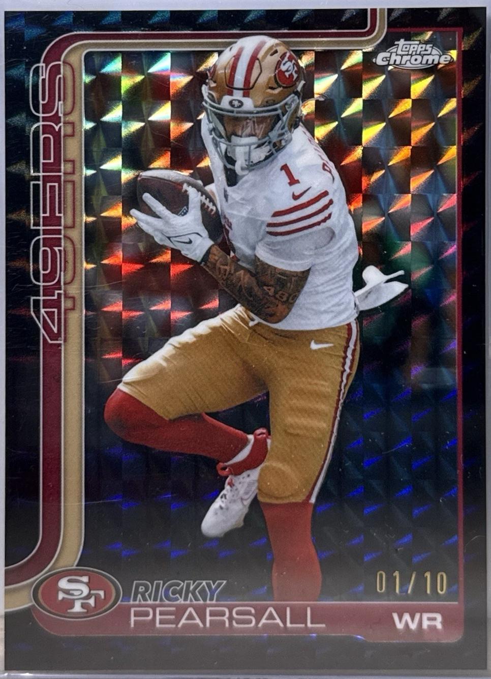Ricky Pearsall [Black Geometric Refractor] #261