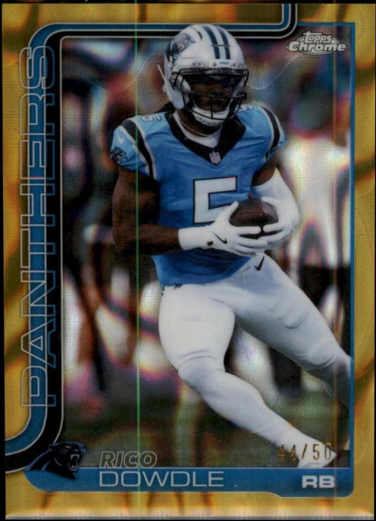Rico Dowdle [Gold Wave Refractor] #43