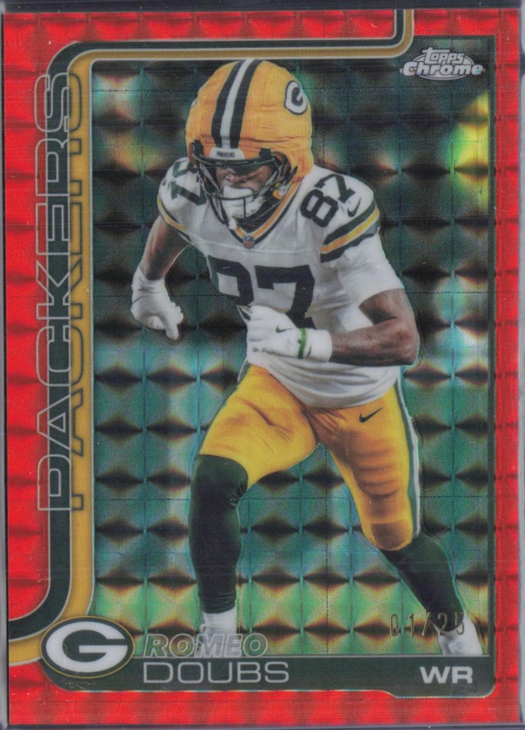 Romeo Doubs [Orange Geometric Refractor] #106