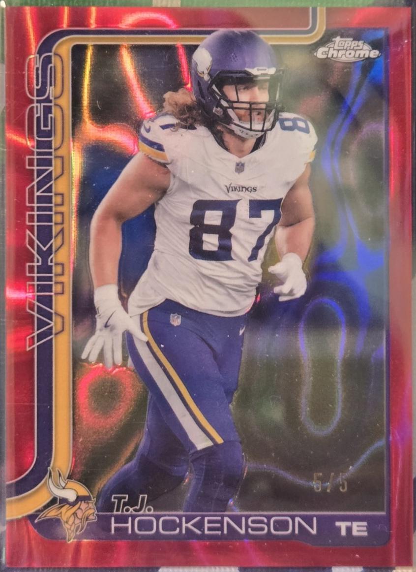 T.J. Hockenson [Red Refractor] #200
