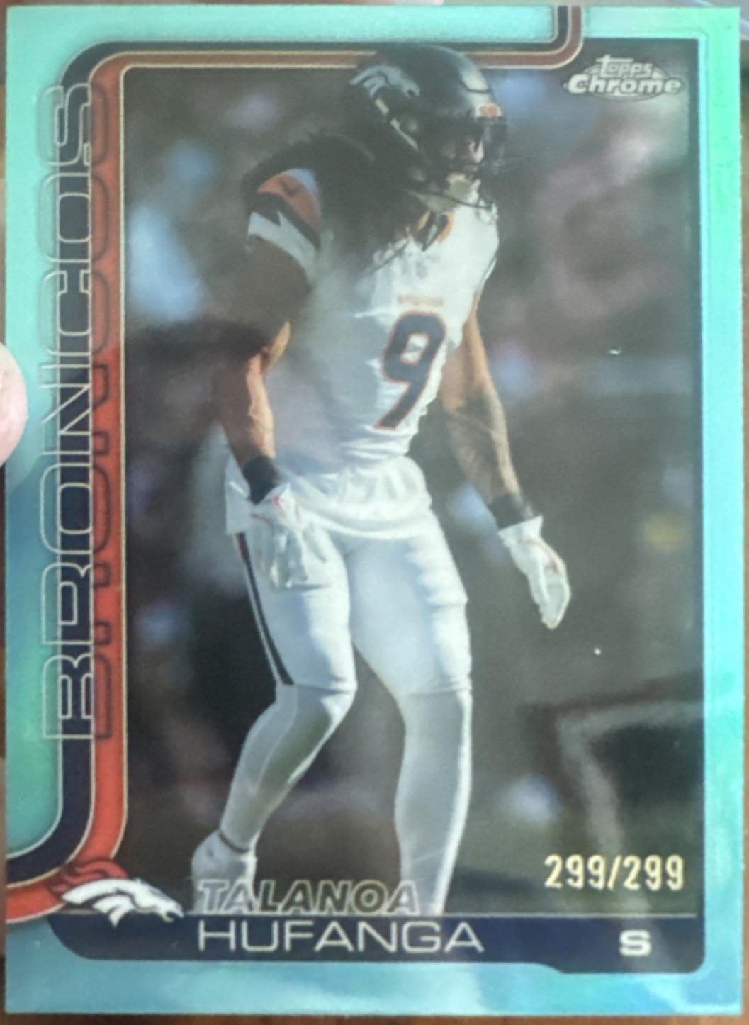 Talanoa Hufanga [Teal Refractor] #94