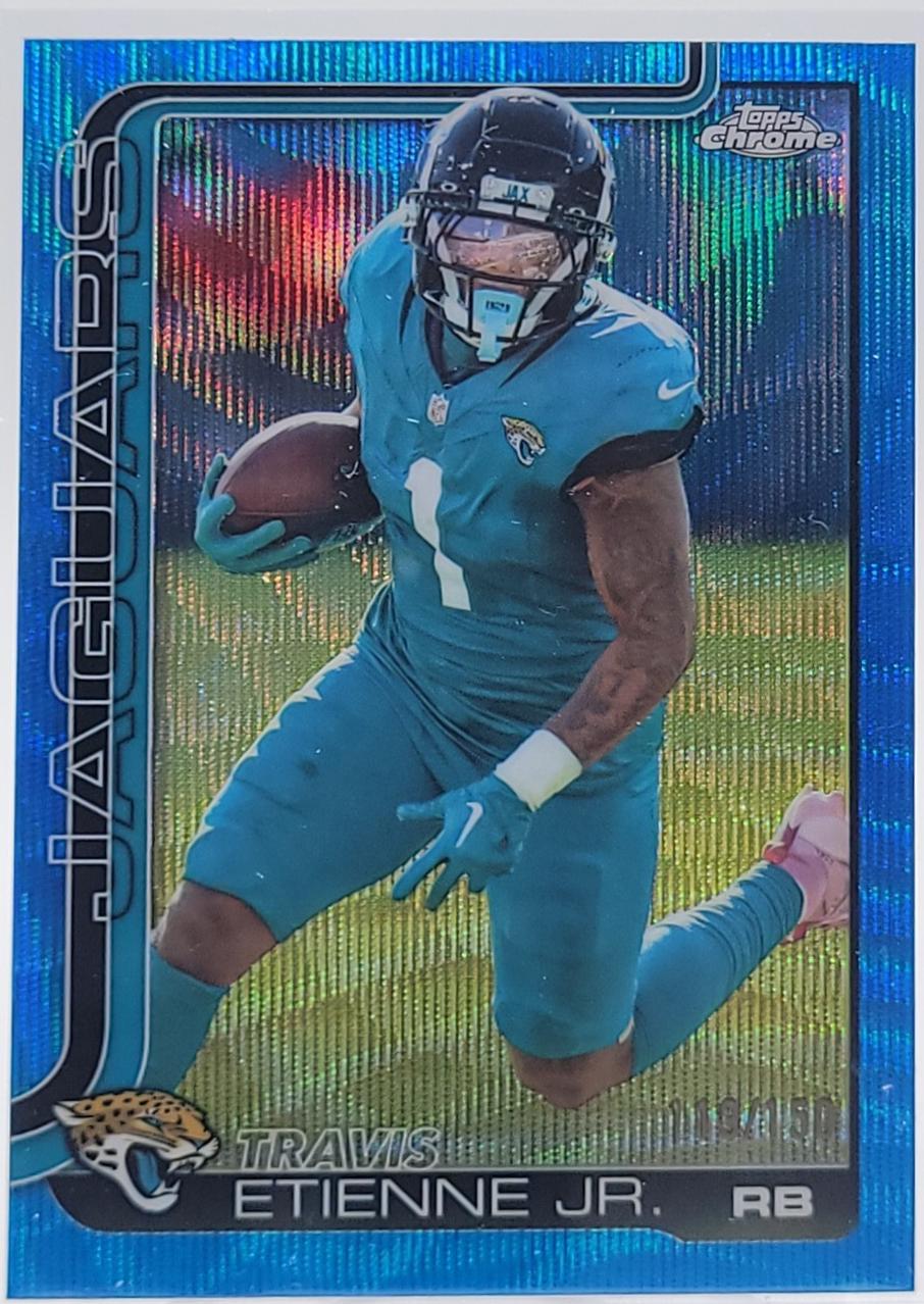 Travis Etienne Jr. [Blue Wave Refractor] #139