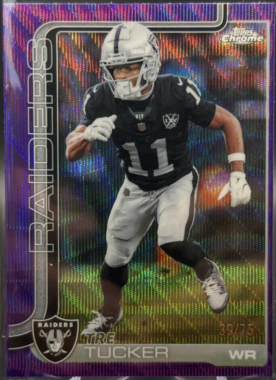 Tre Tucker [Purple Wave Refractor] #175