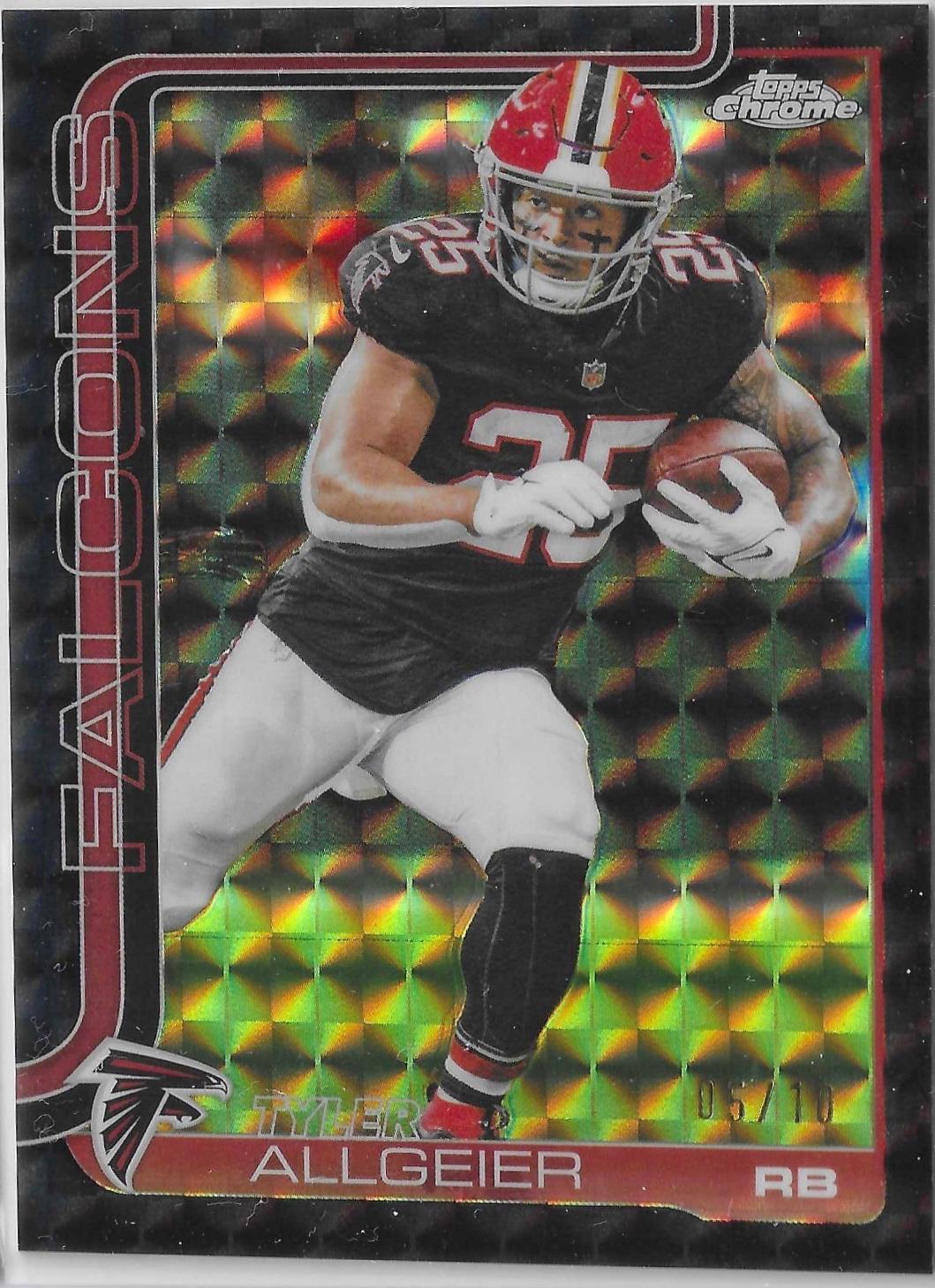 Tyler Allgeier [Black Geometric Refractor] #17