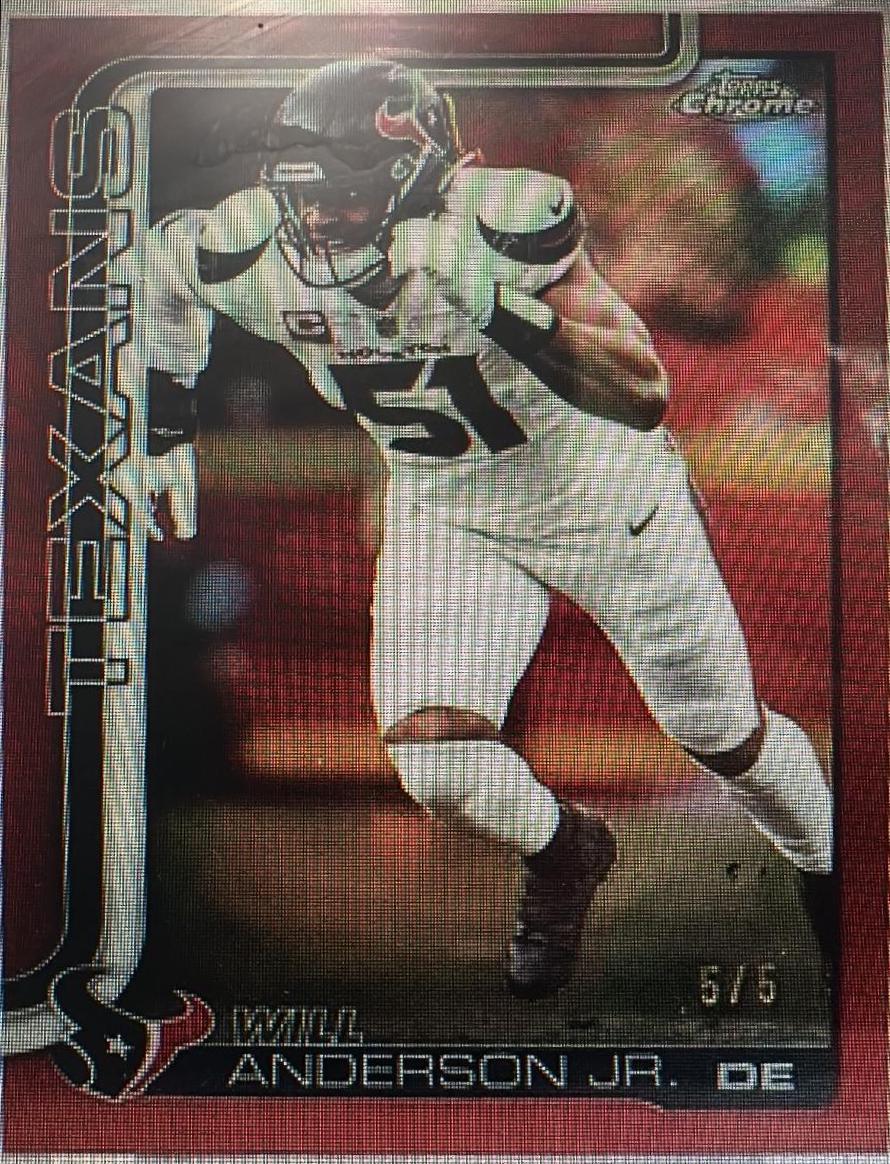 Will Anderson Jr. [Red Refractor] #121