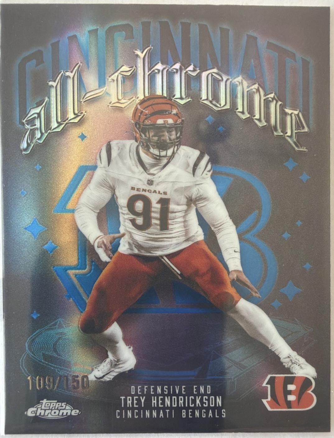 Trey Hendrickson [Blue Refractor] #ACT-16