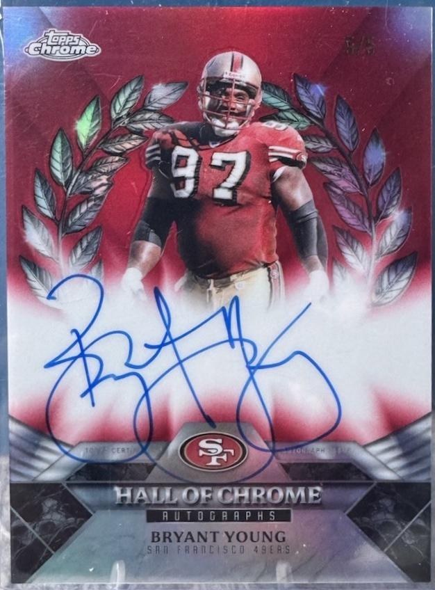 Bryant Young [Red] #HOCA-BY