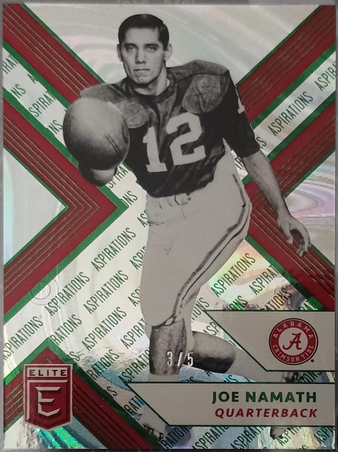 Joe Namath [Aspirations Emerald] #52