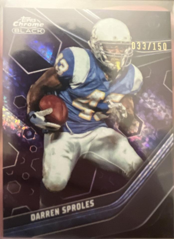 Darren Sproles [Black Refractor] #143