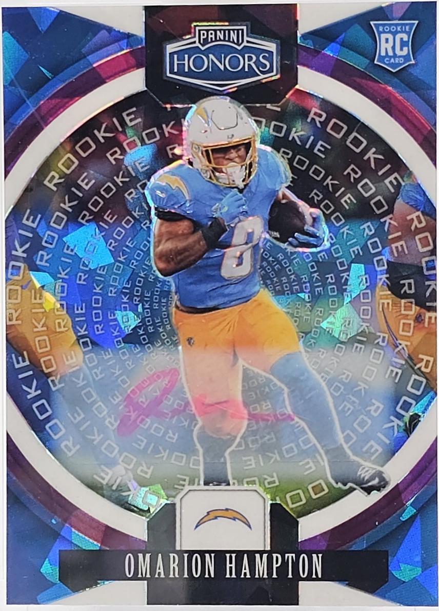 Omarion Hampton [Purple Rookie Signature] #47