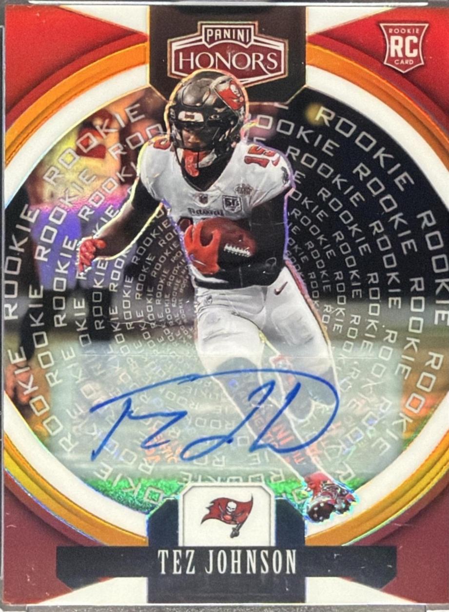Tez Johnson [Orange Rookie Signature] #61
