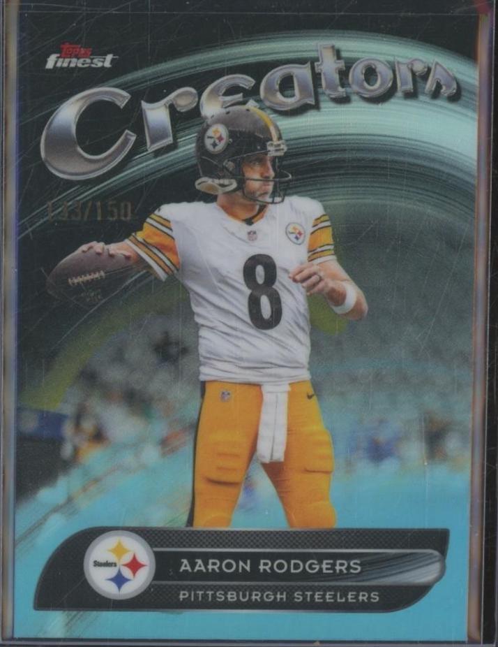 Aaron Rodgers [Sky Blue Refractor] #CR-25