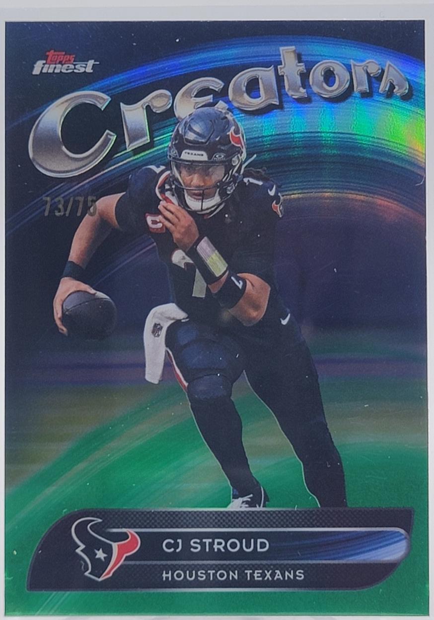 CJ Stroud [Green Refractor] #CR-12