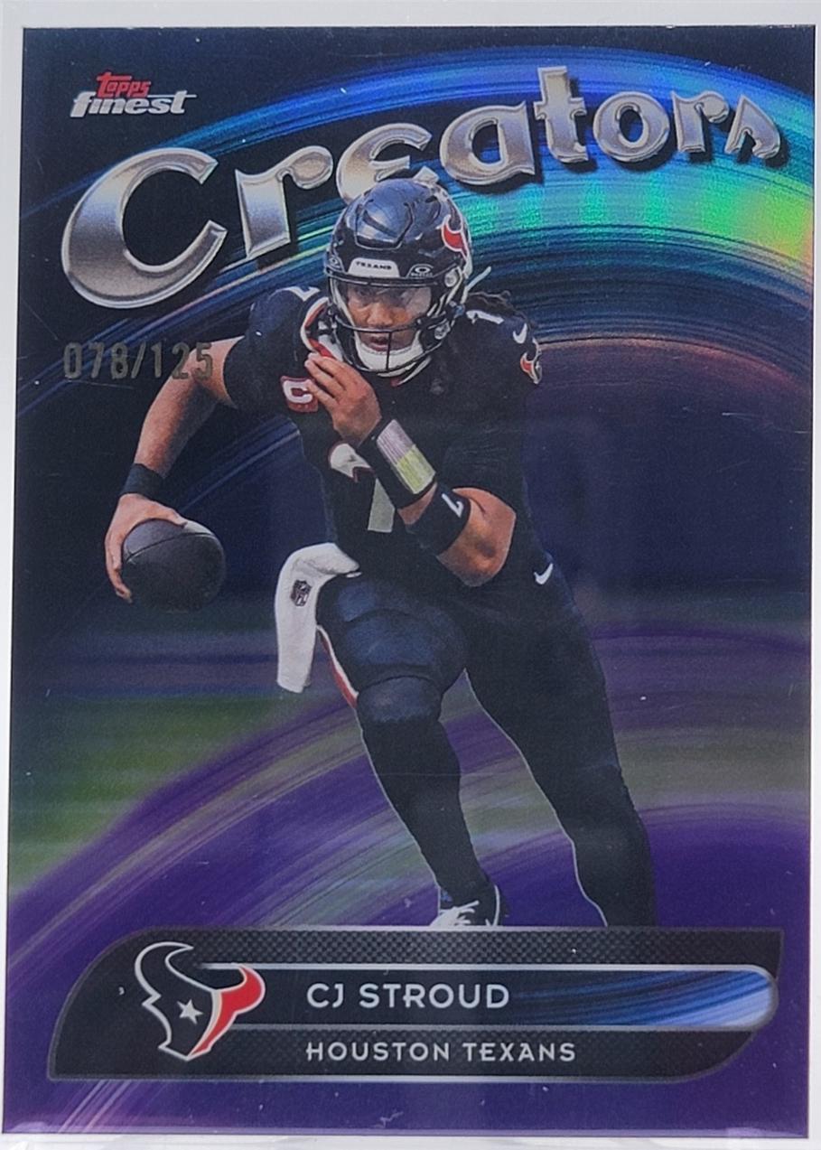 CJ Stroud [Purple Refractor] #CR-12