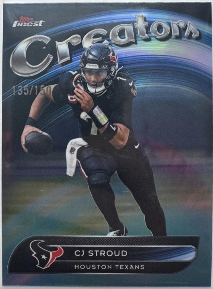 CJ Stroud [Sky Blue Refractor] #CR-12