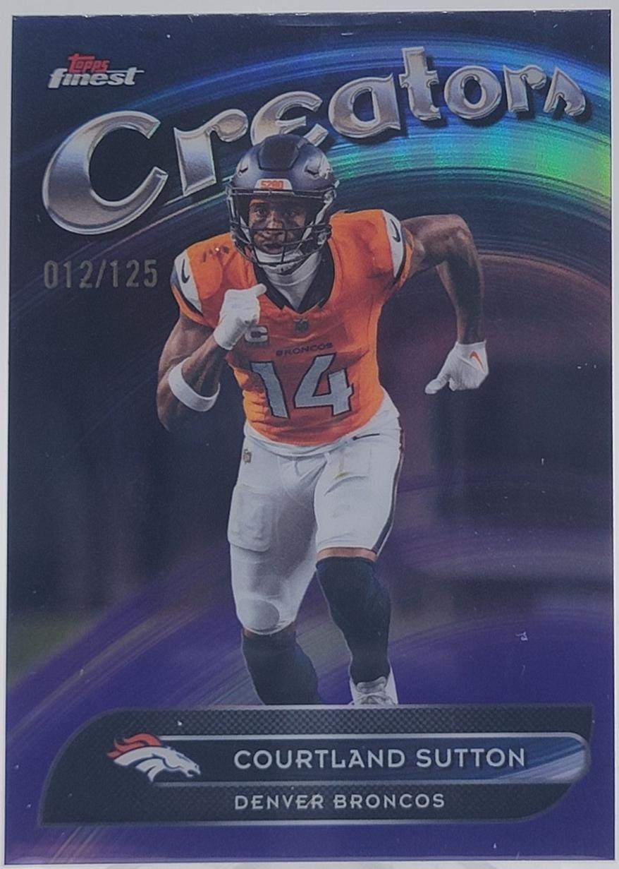 Courtland Sutton [Purple Refractor] #CR-9