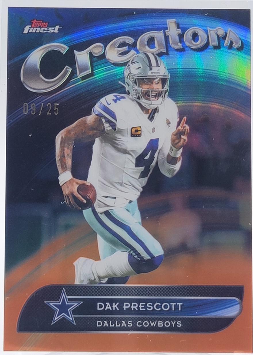Dak Prescott [Orange Geometric] #CR-8
