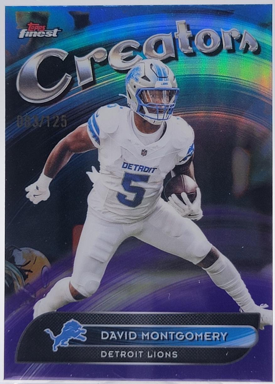 David Montgomery [Purple Refractor] #CR-10