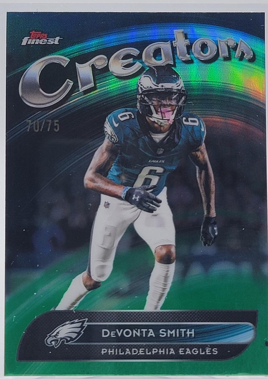 DeVonta Smith [Green Refractor] #CR-24