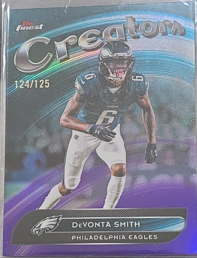 DeVonta Smith [Purple Refractor] #CR-24