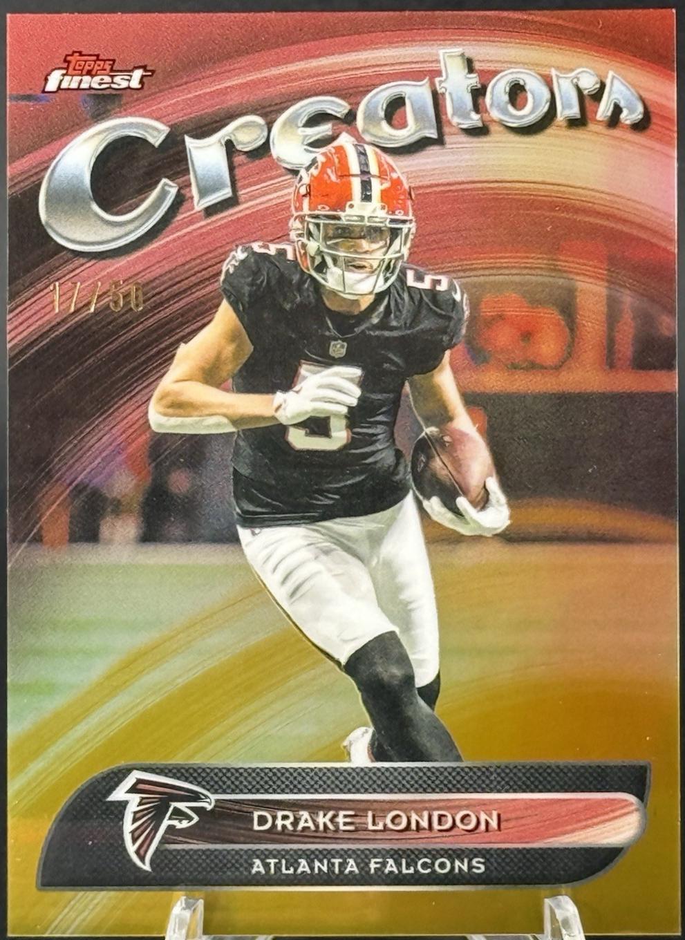 Drake London [Gold Refractor] #CR-2
