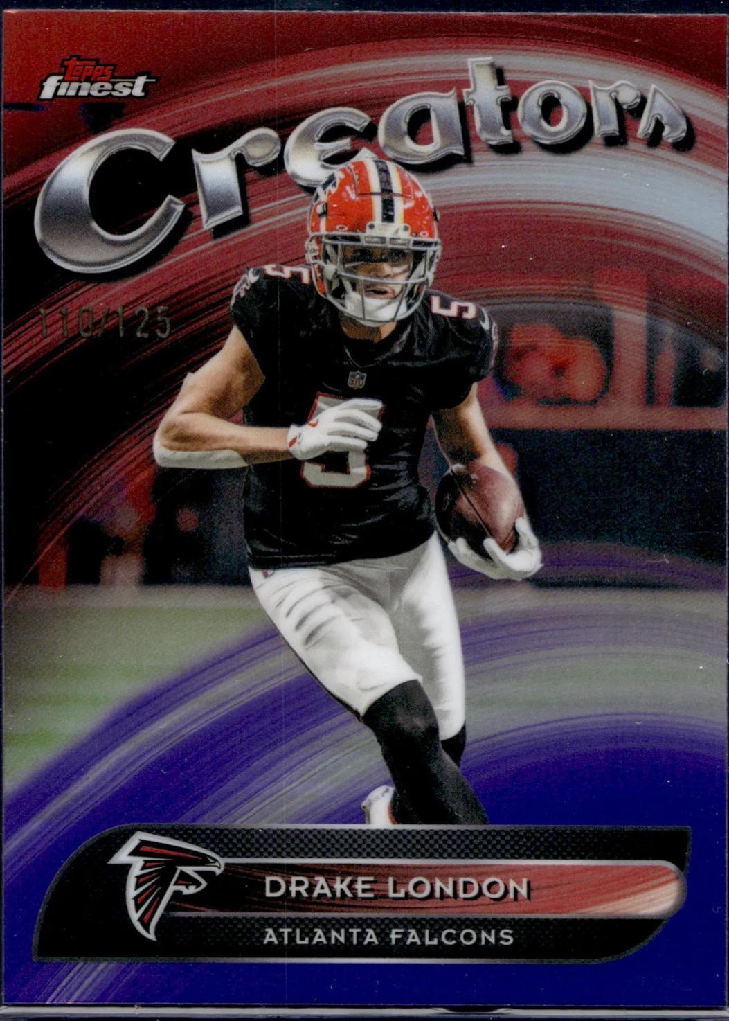 Drake London [Purple Refractor] #CR-2