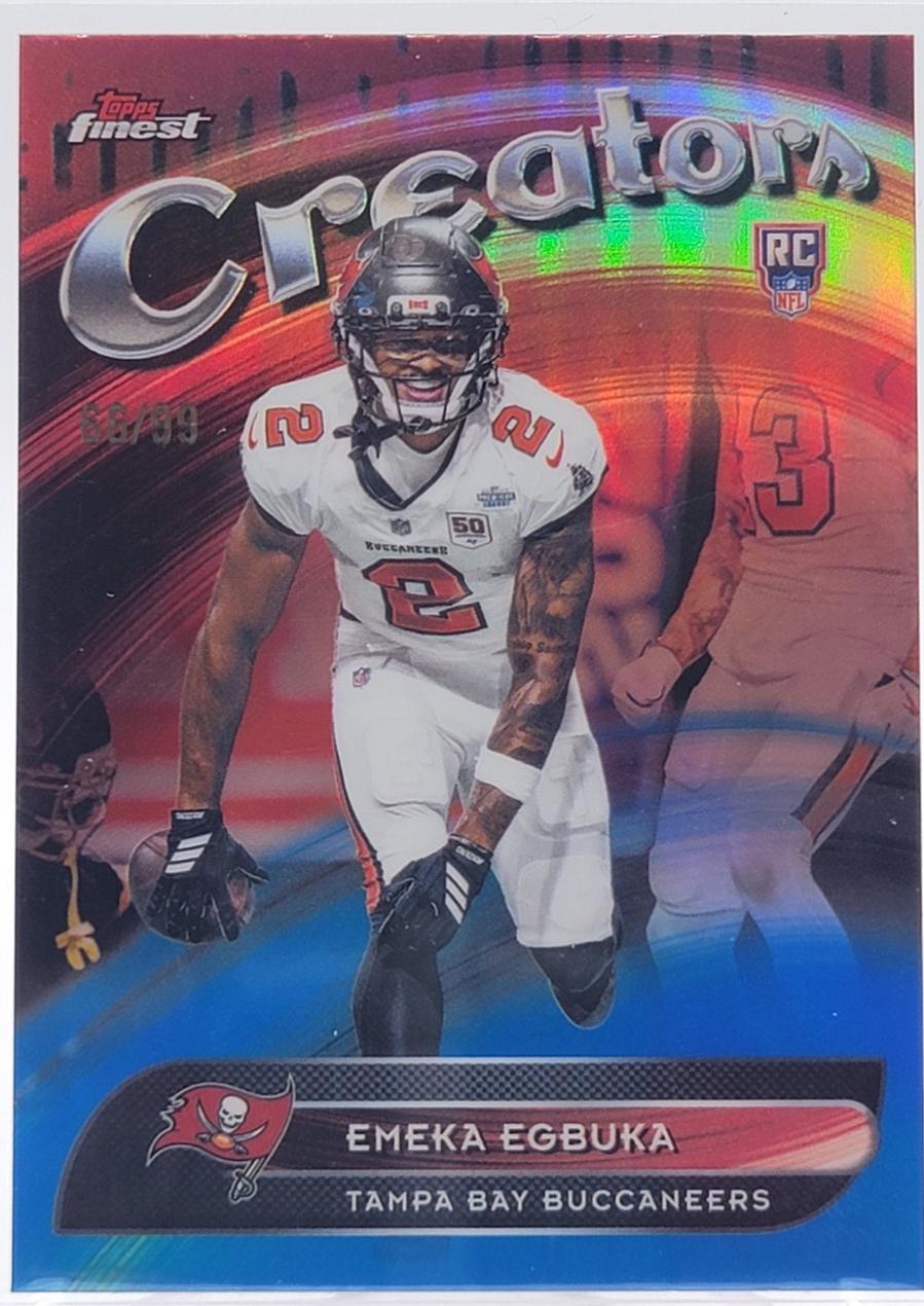 Emeka Egbuka [Blue Refractor] #CR-28