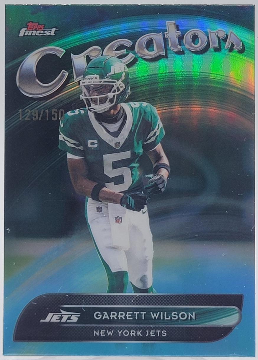Garrett Wilson [Sky Blue Refractor] #CR-23