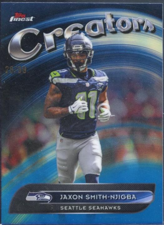 Jaxon Smith-Njigba [Blue Refractor] #CR-27