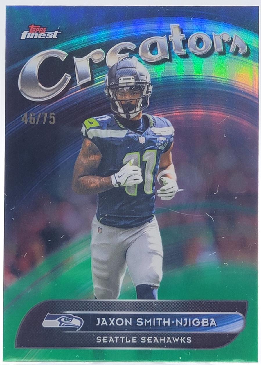 Jaxon Smith-Njigba [Green Refractor] #CR-27