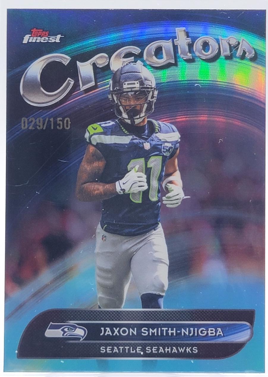 Jaxon Smith-Njigba [Sky Blue Refractor] #CR-27