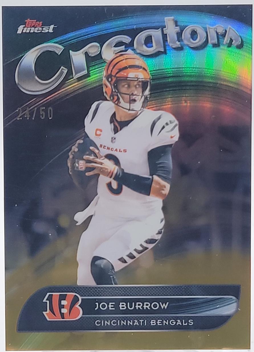 Joe Burrow [Gold Refractor] #CR-7